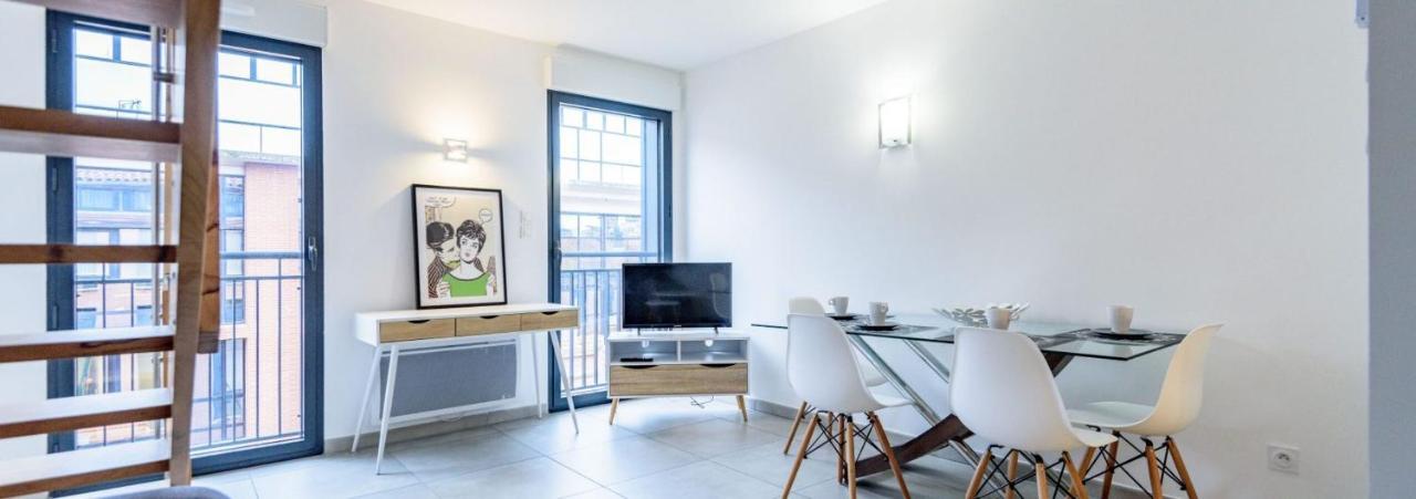 302 - Appartement Duplex Moderne - Jeanne D'Arc, 툴루즈 외부 사진